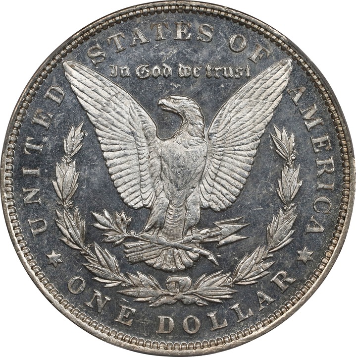 1891 $1  MS DMPL MS64 DMPL CAC thumbnail 3