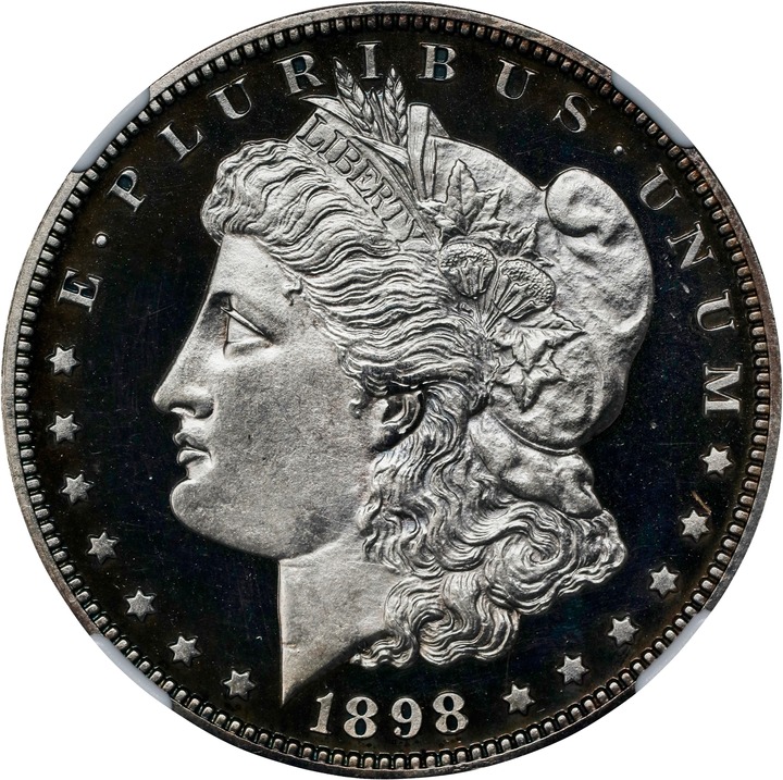 1898 $1  PR DCAM PR60 DCAM CAC thumbnail 6