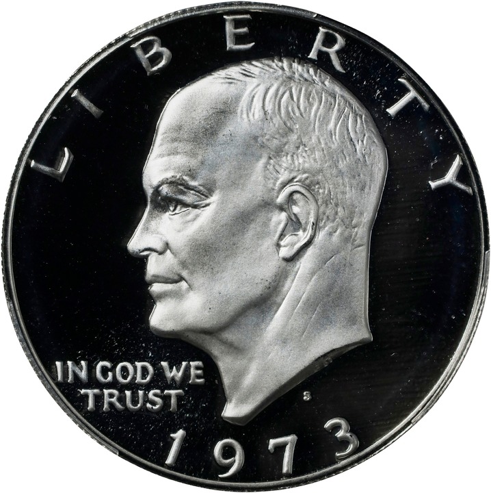 1973-S $1  Silver PR DCAM PR70 DCAM thumbnail 3