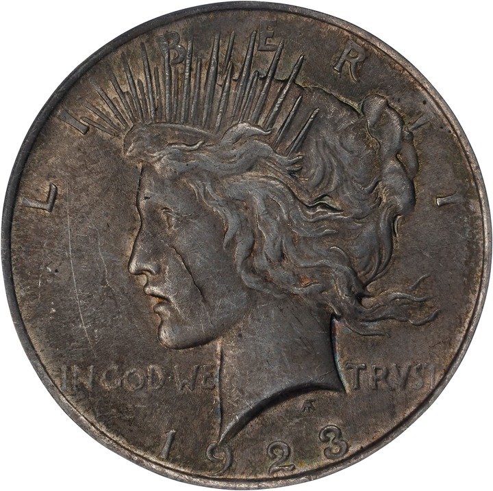 Image for 1923 $1  Whisker Cheek, VAM-1D F15
