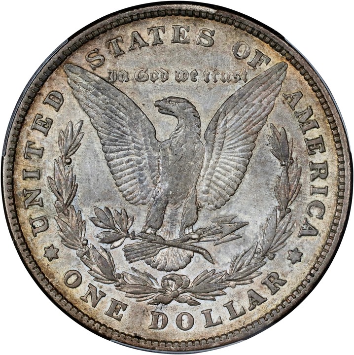1878 8TF $1  Boll Lines, VAM-14.20 VF30 thumbnail 2