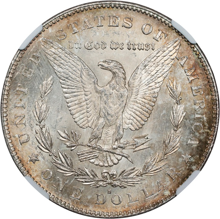 1879-S $1  Reverse of 1878, VAM-42 MS64 thumbnail 4