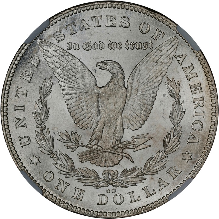 1880-CC $1  Reverse of 1878, 8/7, VAM-7 AU53 thumbnail 15