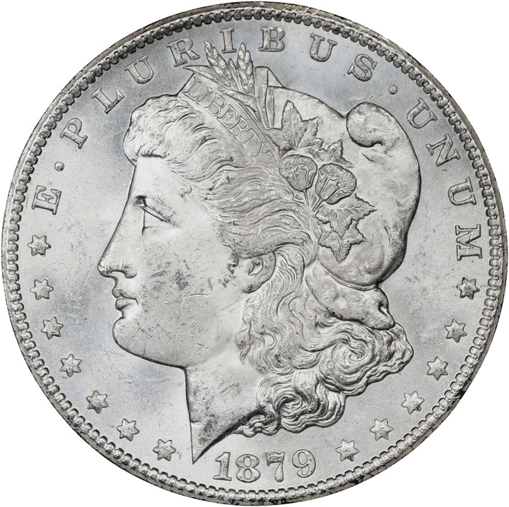 Image for 1879-CC $1  GSA Hoard, Hard package MS63 CAC