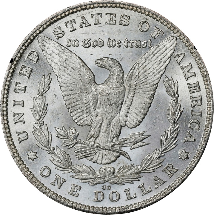 1880-CC $1  GSA Hoard, Hard package MS66 CAC thumbnail 4