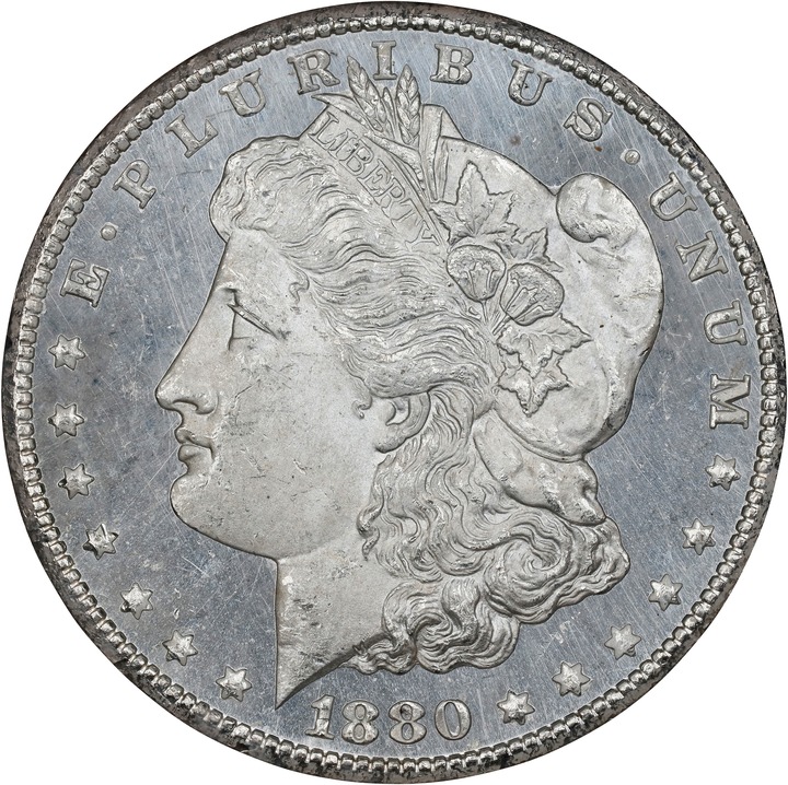 Image for 1880-CC $1  GSA Hoard, 8/Low 7 MS PL MS65 PL