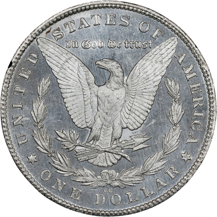 1880-CC $1  GSA Hoard, 8/Low 7 MS PL MS65 PL thumbnail 2