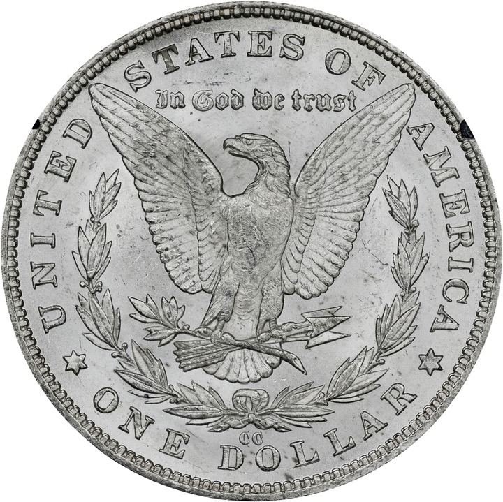 1890-CC $1  GSA Hoard, Hard package MS61 CAC thumbnail 6