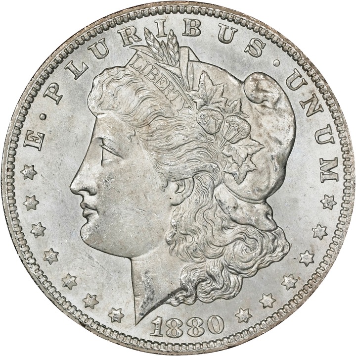 Image for 1880/79-CC $1  Reverse of 1878, GSA Hoard, Hard package MS64