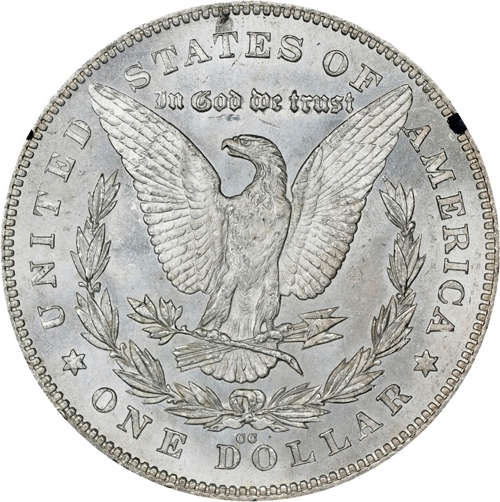 1880/79-CC $1  Reverse of 1878, GSA Hoard, Hard package MS64 thumbnail 2