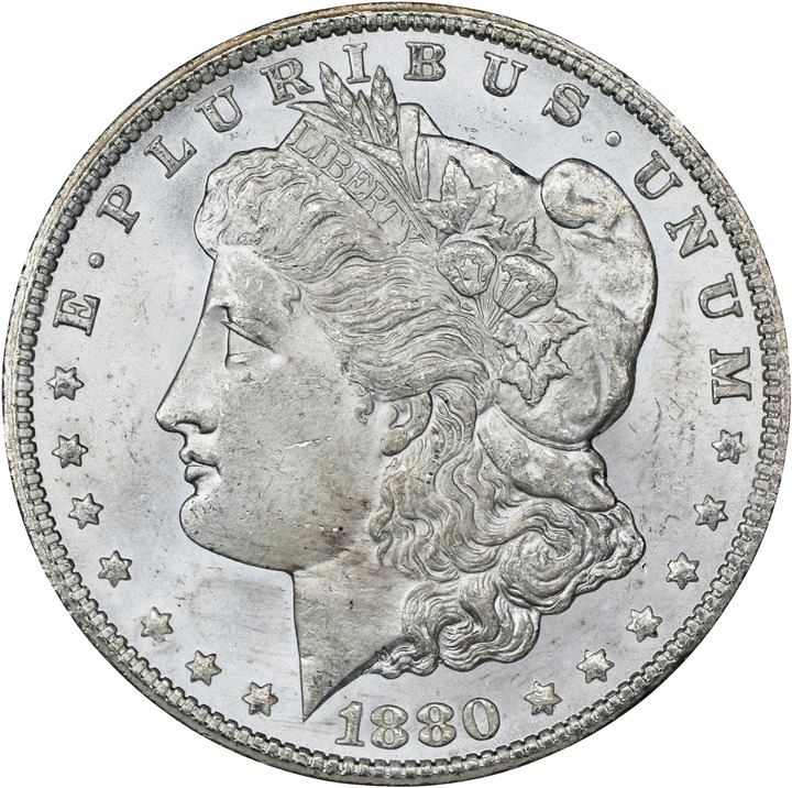 1880/79-CC $1  Reverse of 1878, GSA Hoard, Hard package MS64 thumbnail 5