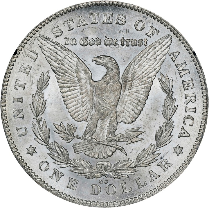 1880/79-CC $1  Reverse of 1878, GSA Hoard, Hard package MS64 thumbnail 6