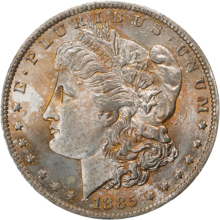 1885-O $1  GSA Hoard MS64 CAC thumbnail 5