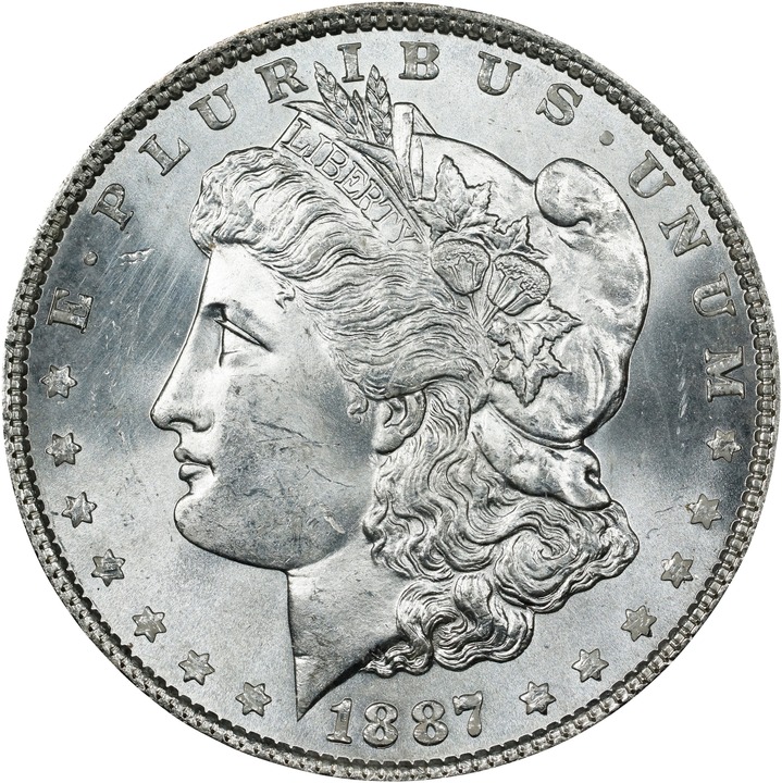 1887 $1  GSA Hoard MS thumbnail 7