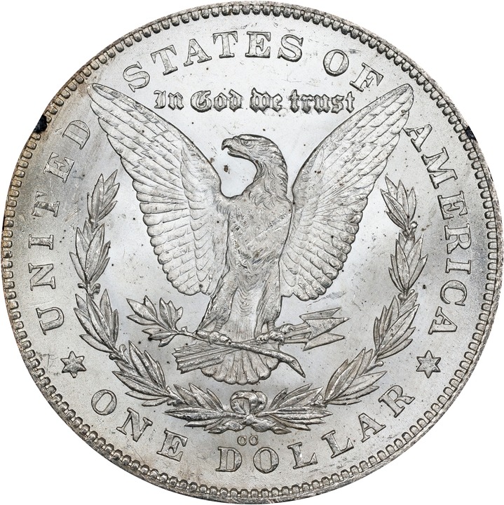 1880/79-CC $1  Reverse of 1878, GSA Hoard, Hard package, VAM-4 MS65 CAC thumbnail 8