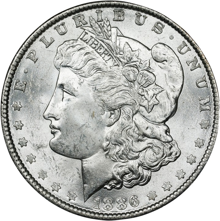 1886 $1  GSA Hoard OGP thumbnail 22