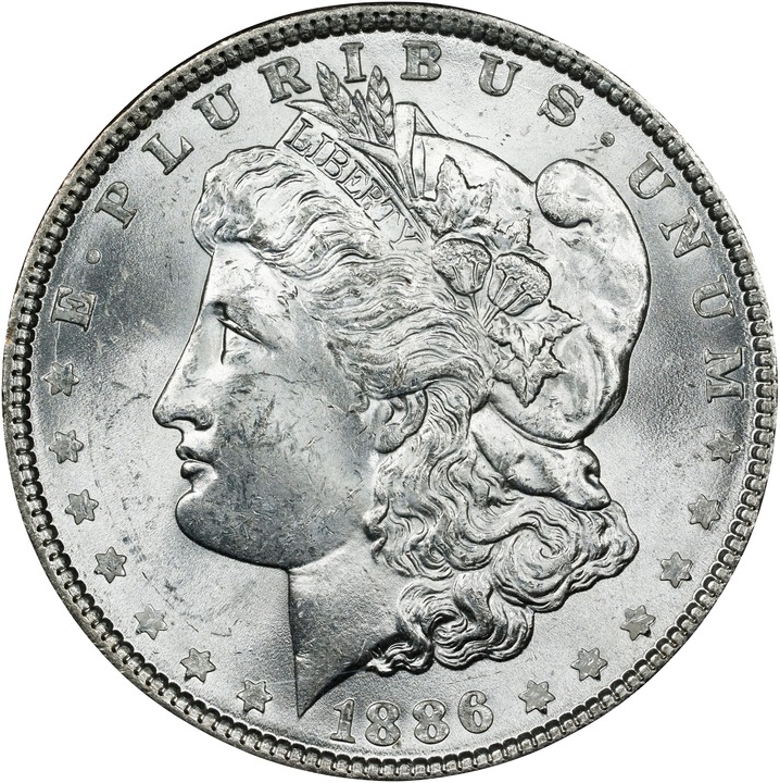 1886 $1  GSA Hoard OGP thumbnail 20