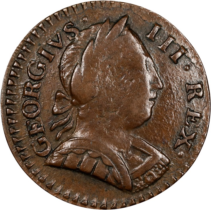 1788 Copper Vermont, GEORGIVS III REX MS BN thumbnail 3
