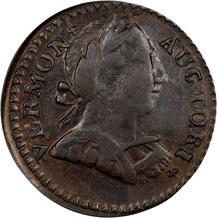 1788 Copper Vermont, Bust Right MS BN thumbnail 20