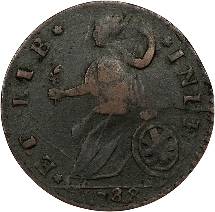 1788 Copper Vermont, Bust Right, *ET LIB*INDE MS BN thumbnail 8