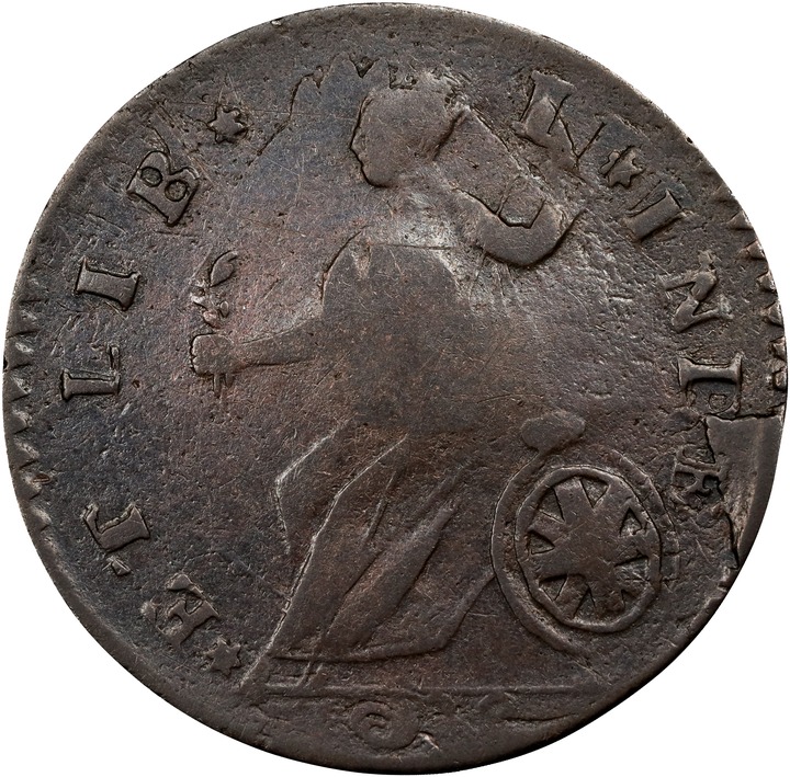 1788 Copper Vermont, Bust Right, *ET LIB*INDE MS BN thumbnail 9