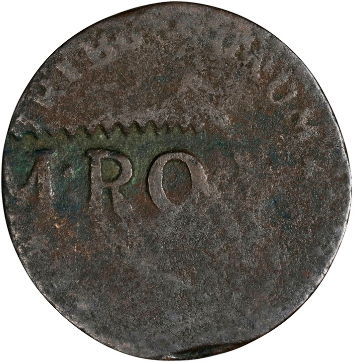 1786 Copper New Jersey, PLUKIBUS Error MS BN thumbnail 3
