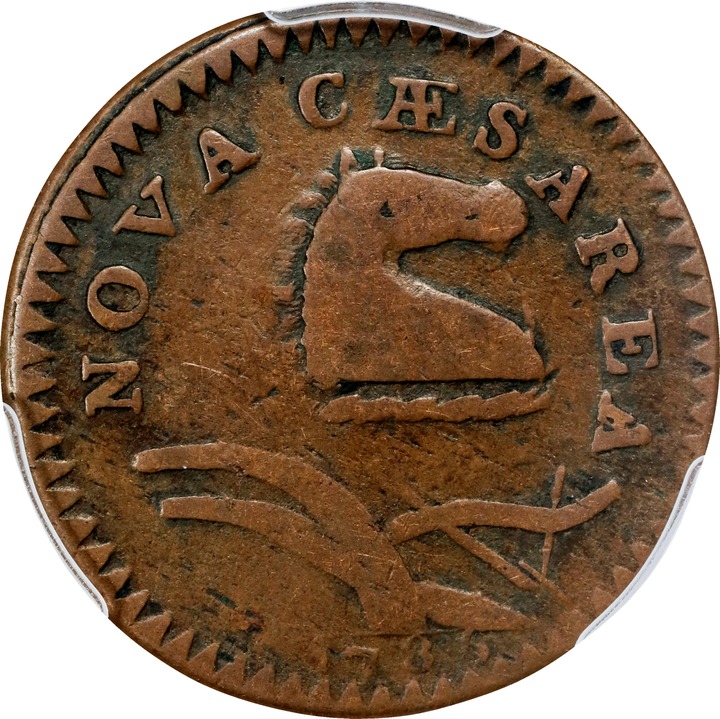 1786 Copper New Jersey, Bridle MS BN thumbnail 4