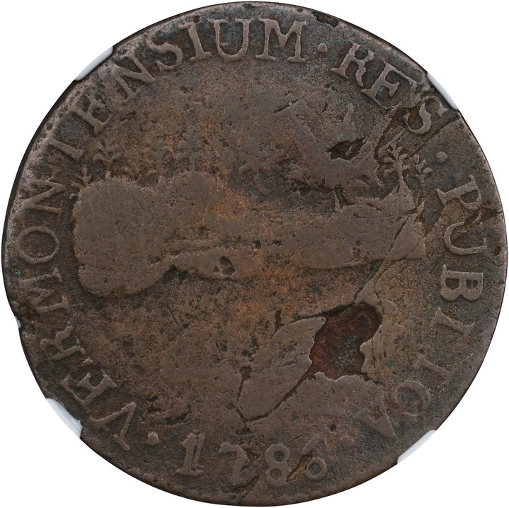1786 Copper Vermont, VERMONTENSIUM MS BN thumbnail 5
