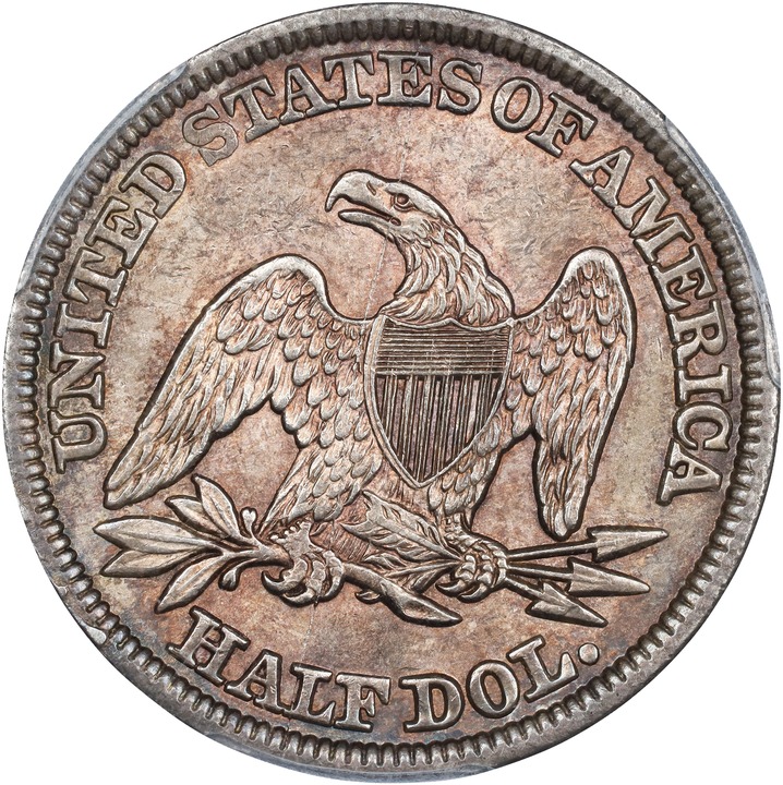 1843 50c MS67 thumbnail 13