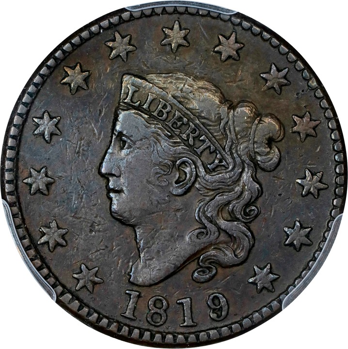 1819/8 1c Large Date MS BN F15 BN thumbnail 21