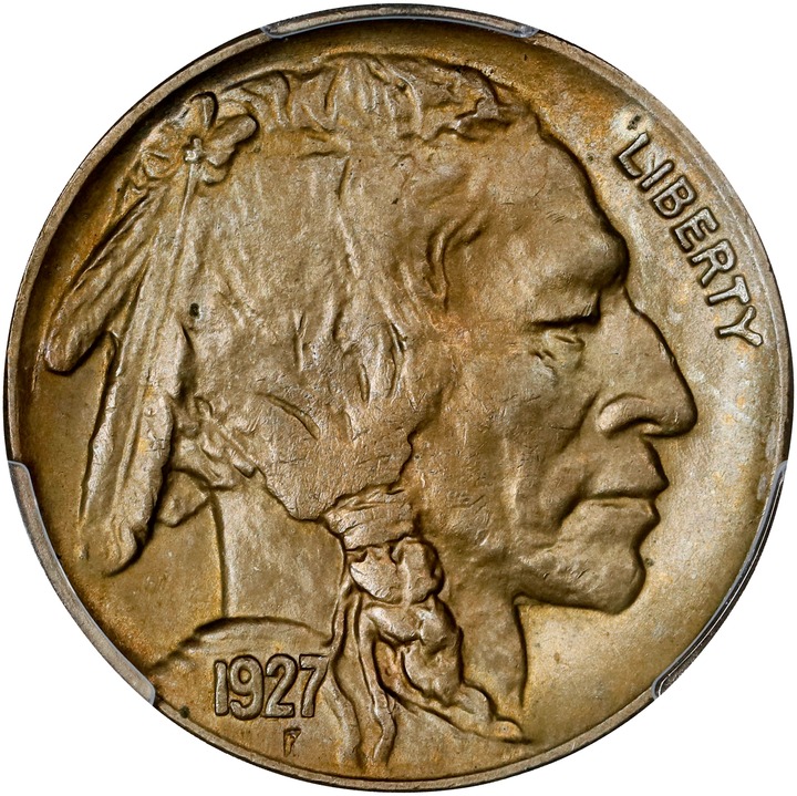 Image for 1927 5c MS64 CAC