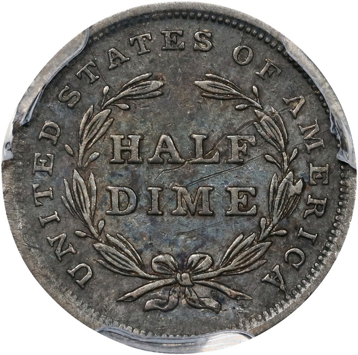 1837 H10c No Stars, Large Date G6 thumbnail 4