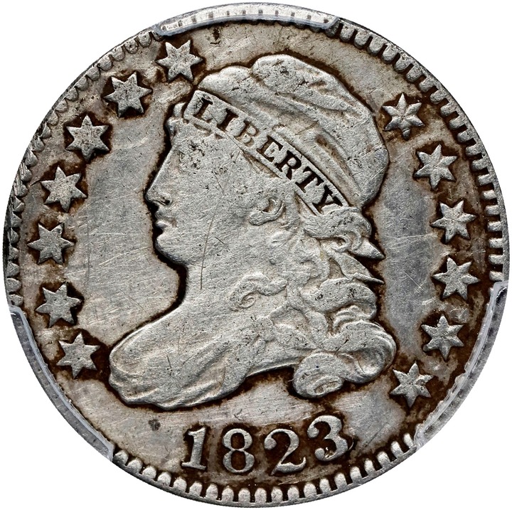 1823/2 10c Large E's AG3 thumbnail 3