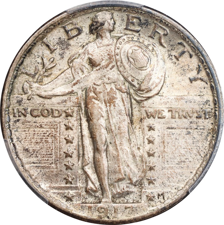 1917 25c Type 2 MS thumbnail 7