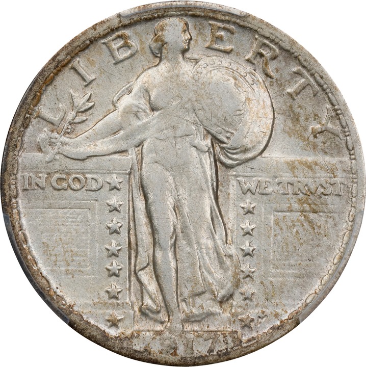 1917 25c Type 2 MS thumbnail 8