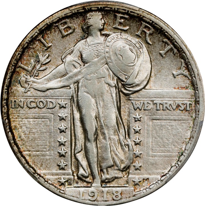 1918-D 25c MS thumbnail 7