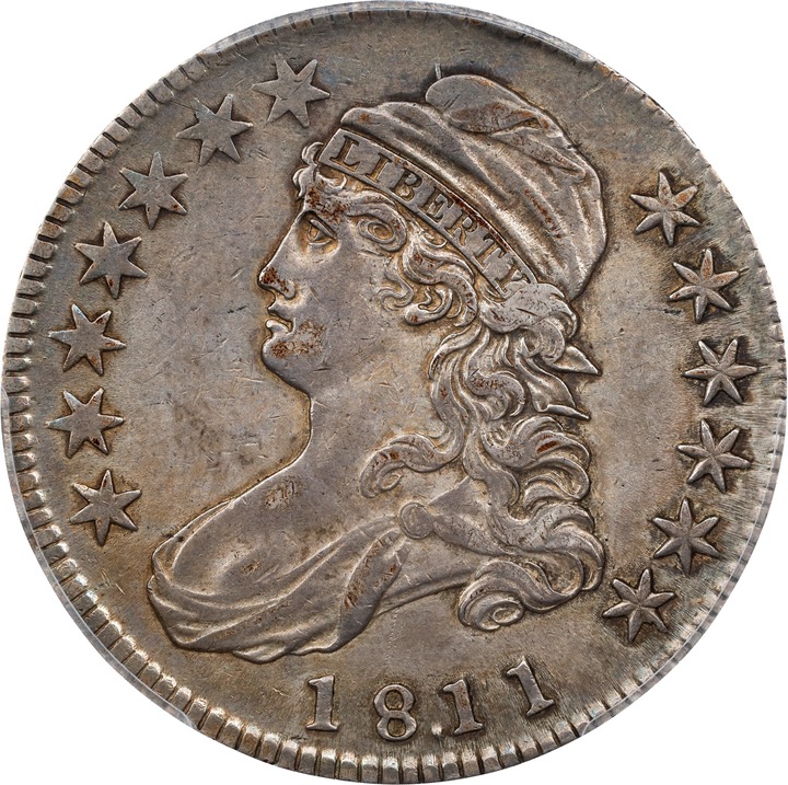Image for 1811/10 50c Punctuated Date XF40