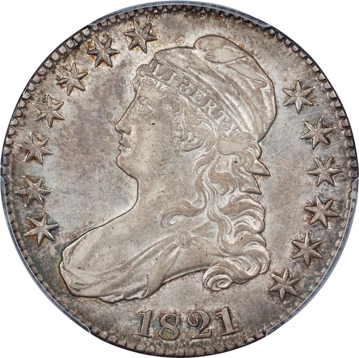 1821 50c AG3 CAC thumbnail 5