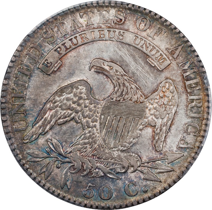 1821 50c AG3 CAC thumbnail 6