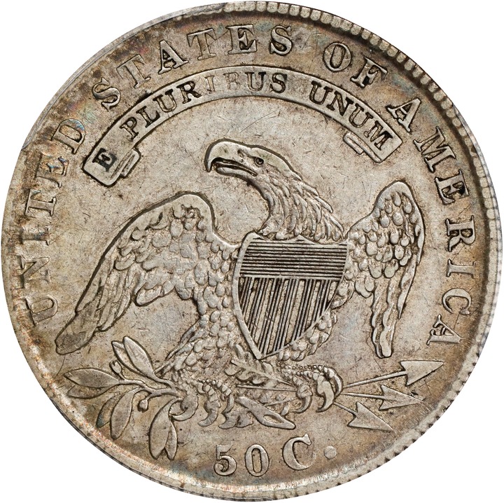 1834 50c Small Date, Small Letters XF45 thumbnail 2