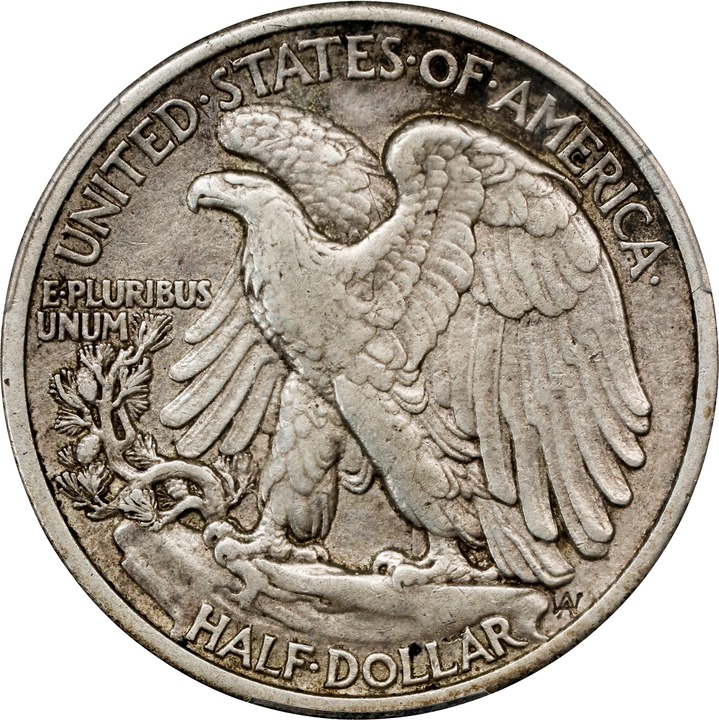 1916-S 50c XF40 thumbnail 2