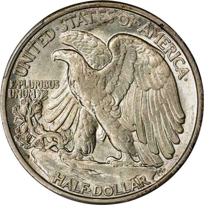 1934-D 50c MS63 thumbnail 6