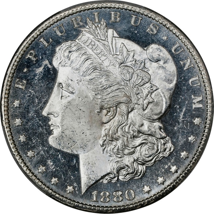Image for 1880/79-S $1  MS PL MS63 PL CAC