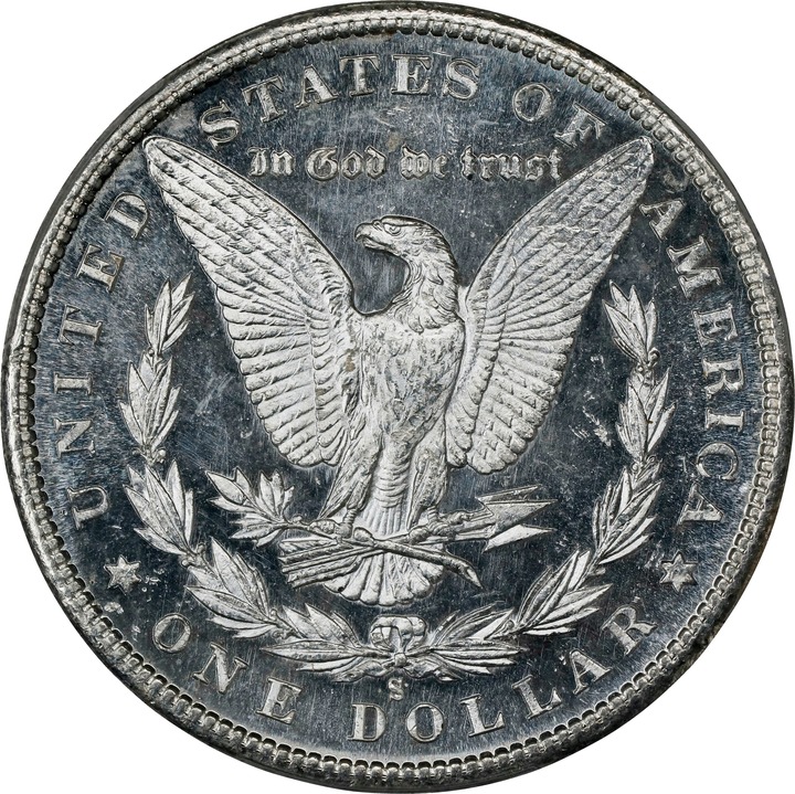 1880/79-S $1  MS PL MS63 PL CAC thumbnail 2