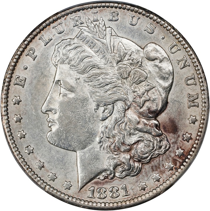 1881-CC $1 AU58 CAC thumbnail 10