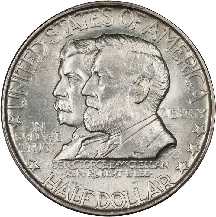 1937 50c Antietam VF20 thumbnail 5