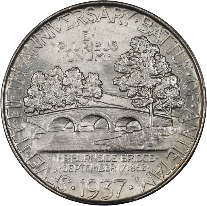 1937 50c Antietam VF20 thumbnail 6