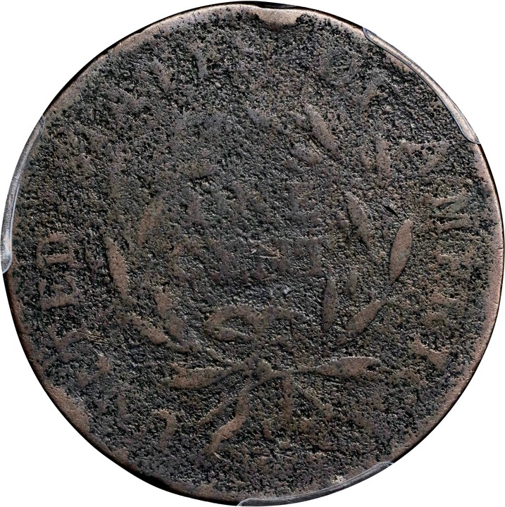 1794 1c Head of 1793, S-18b  MS BN thumbnail 6