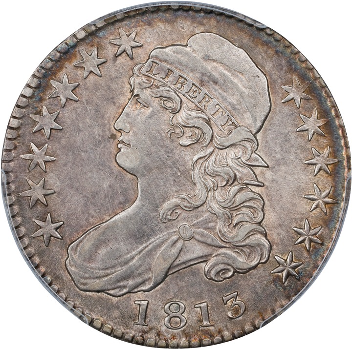1813 50c 50C/UNI, O-101 G4 CAC thumbnail 3