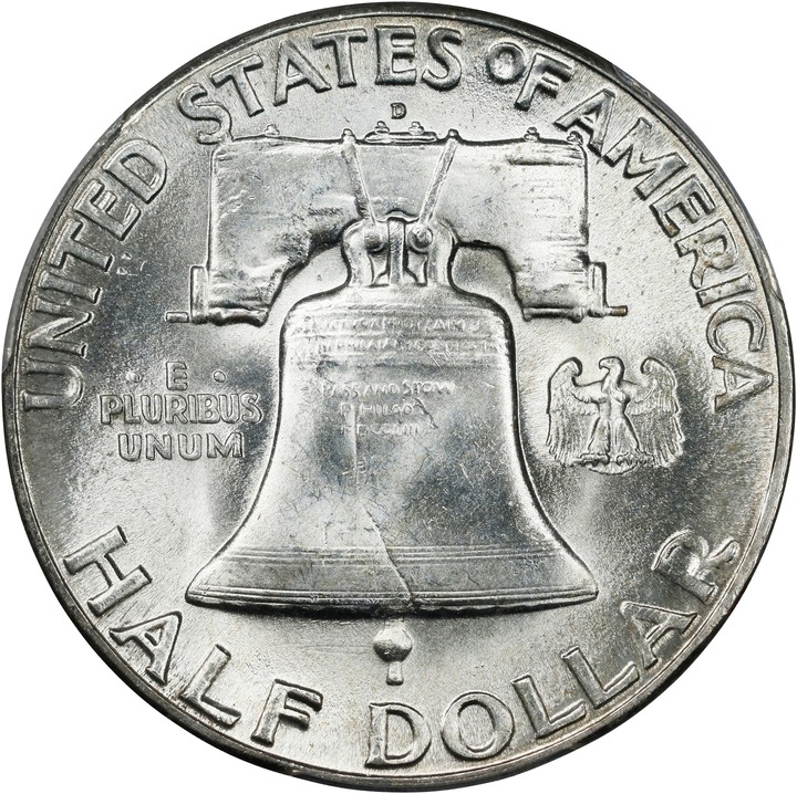 1948-D 50c MS FBL MS65 FBL thumbnail 6
